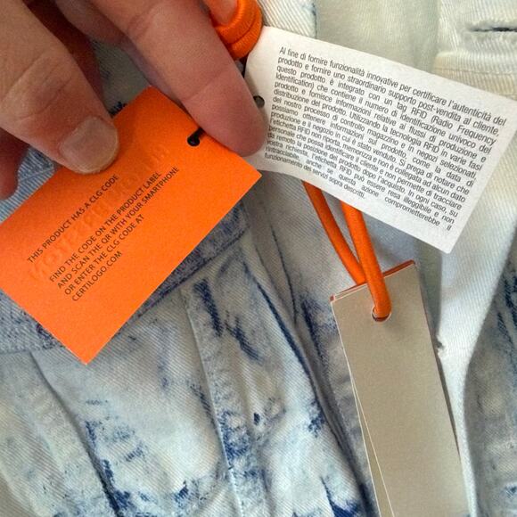 HERON PRESTON: Men's Overdyed Button Up Denim Jacket - S - Picture 11 of 13